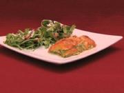 Hauptspeise: Spinat-Ricotta-Lasagne mit Feldsalat (Marie Nasemann) - Rezept