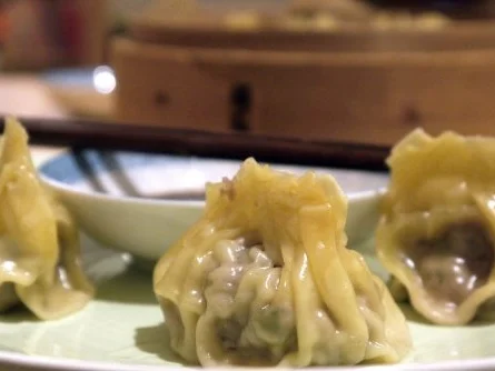 Rezept: Dim Sum mit Pilz-Hackfleisch-Füllung Dim Sum mit Pilz-Hackfleisch-Füllung - Rezept