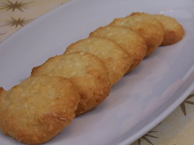 Rezept: Kokos-Mandel-Taler Kokos-Mandel-Taler - Rezept