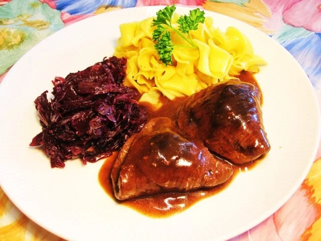 Minutensteaks vom Rind - pikant gefüllt - Rezept