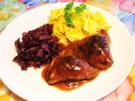 Minutensteaks vom Rind - pikant gefüllt - Rezept