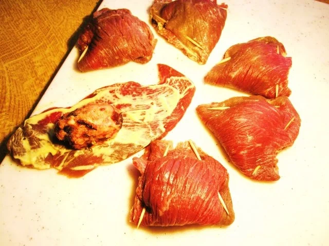 Minutensteaks vom Rind - pikant gefüllt - Rezept - Bild Nr. 5