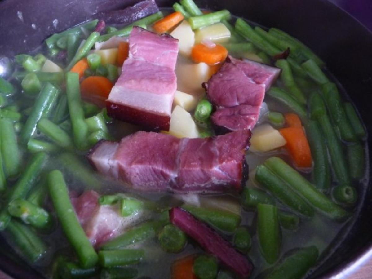 Suppen & Eintöpfe :  Grüne Bohnensuppe - Rezept - Bild Nr. 6