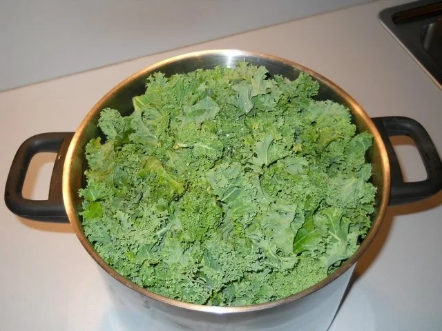 Rezept: Grünkohl mit Kasseler und Kohlwurst Bild Nr. 2 Grünkohl mit Kasseler und Kohlwurst - Rezept - Bild Nr. 2