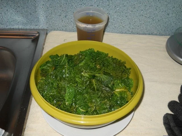 Rezept: Grünkohl mit Kasseler und Kohlwurst Bild Nr. 3 Grünkohl mit Kasseler und Kohlwurst - Rezept - Bild Nr. 3