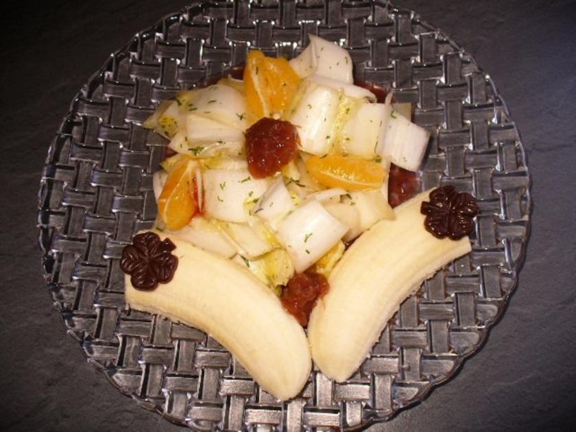 Chicorèe Bananen Salat - schnell &amp; einfach - von Dietz