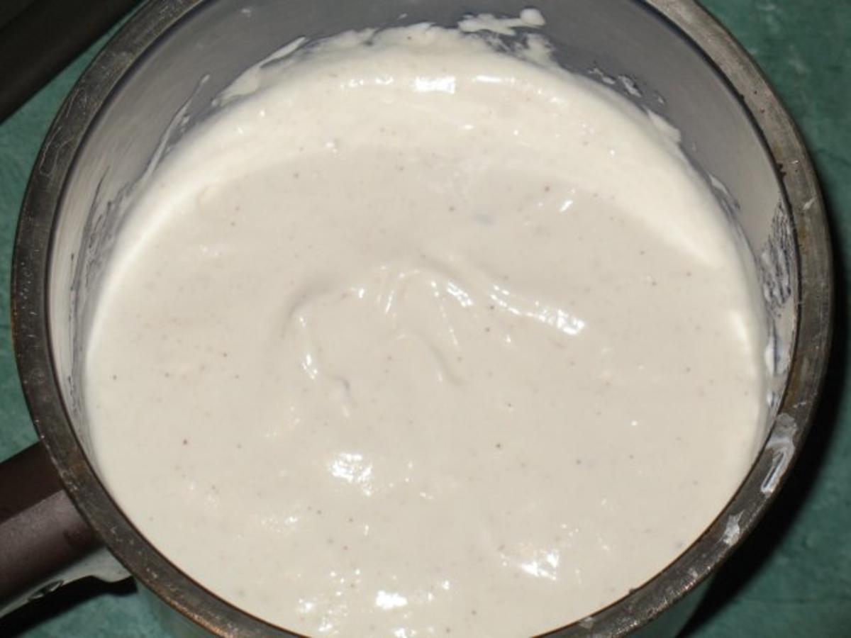 Dessert Zimtblüten Joghurt Parfait an karamellisierten frischen ...