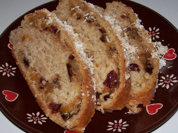 Weihnachtliches Stollen-Früchtebrot mit Kokos und Marzipan - Rezept - Bild Nr. 13