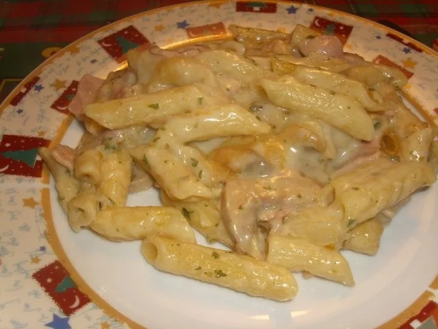 Beschwipster Nudelauflauf - Rezept