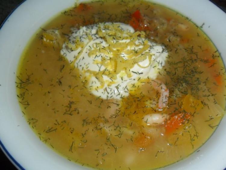 Asiatische fischsuppe - einfach - 26 kcal/100g