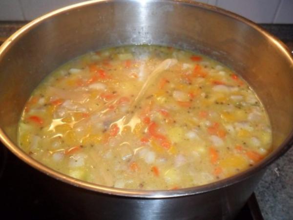 Asiatische fischsuppe - einfach - 26 kcal/100g