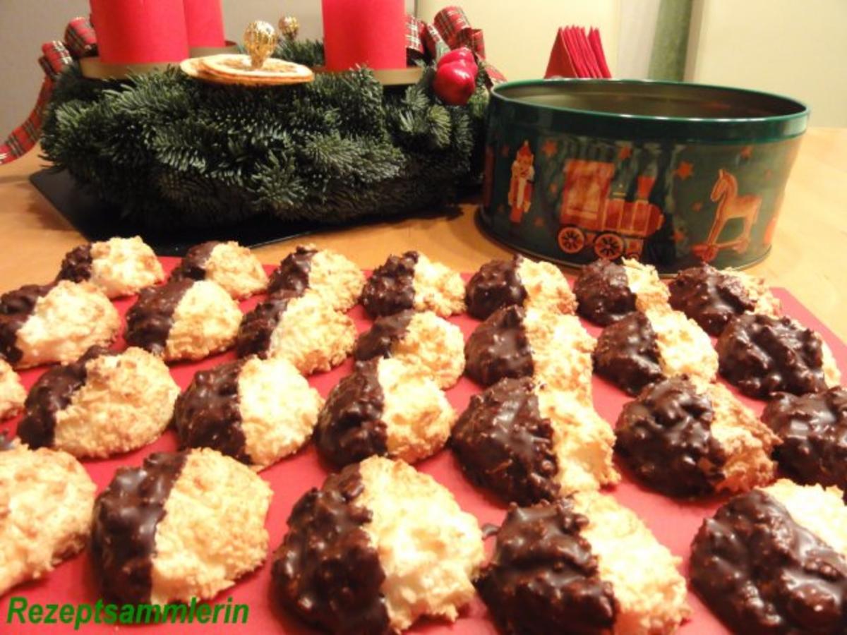 Bilder für Kekse: KOKOS - MANDEL - MAKRONEN mit Quark - Rezept
