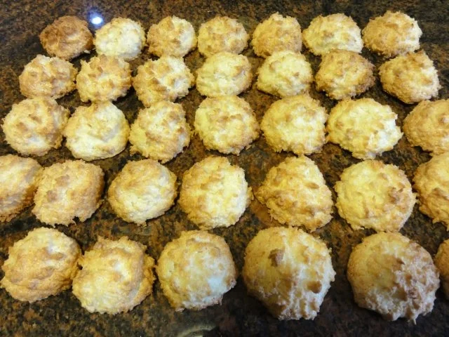 Kekse:   KOKOS - MANDEL - MAKRONEN mit Quark - Rezept - Bild Nr. 6