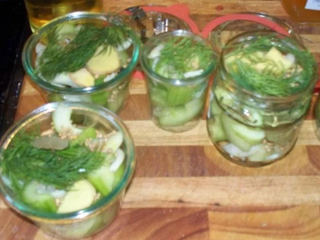 Senfgurken mit Honig - Rezept - Bild Nr. 3