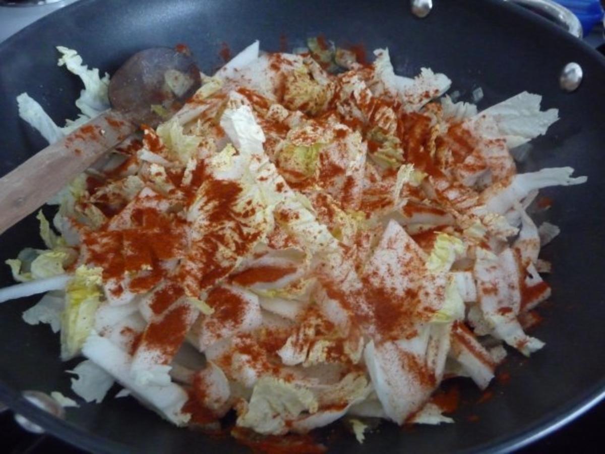 Fleischlos : Geschmorten Chinakohl mit Kümmelkartoffeln - einfach - von ...