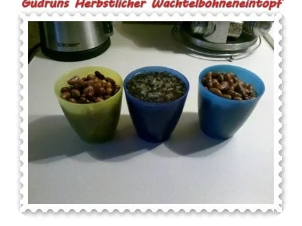 Eintopf: Herbstlicher Wachtelbohneneintopf - Rezept - Bild Nr. 2