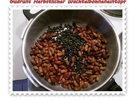 Eintopf: Herbstlicher Wachtelbohneneintopf - Rezept - Bild Nr. 3