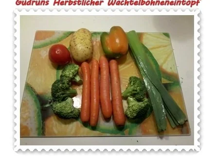 Eintopf: Herbstlicher Wachtelbohneneintopf - Rezept - Bild Nr. 6
