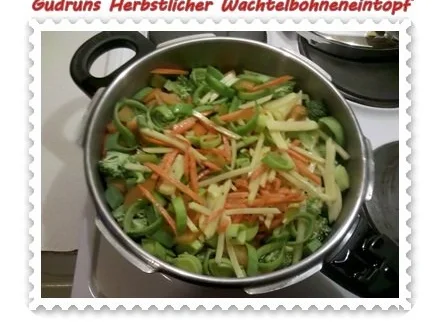 Eintopf: Herbstlicher Wachtelbohneneintopf - Rezept - Bild Nr. 8