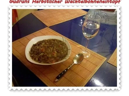 Eintopf: Herbstlicher Wachtelbohneneintopf - Rezept - Bild Nr. 12
