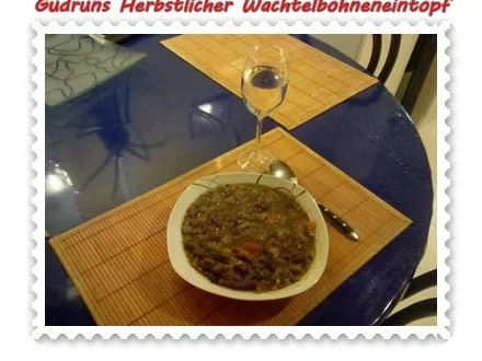 Eintopf: Herbstlicher Wachtelbohneneintopf - Rezept - Bild Nr. 13