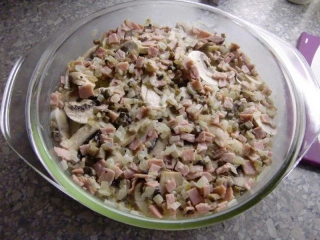 Rosenkohl-Champignons Auflauf à la Heiko - Rezept - Bild Nr. 12