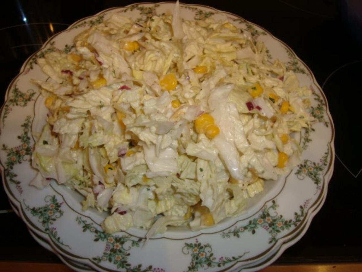 Chinakohl-Mais-Salat - Rezept