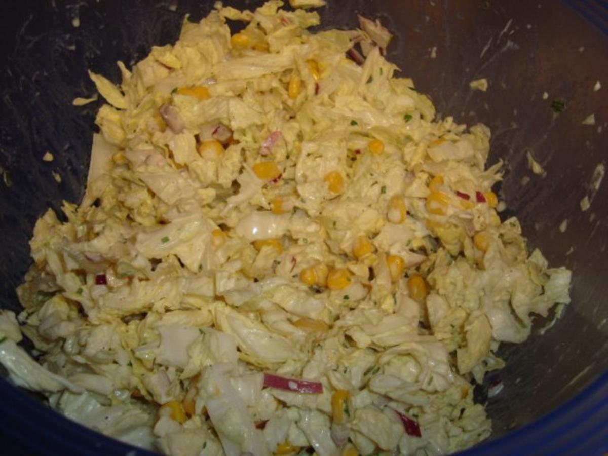Chinakohl-Mais-Salat - Rezept - Bild Nr. 6