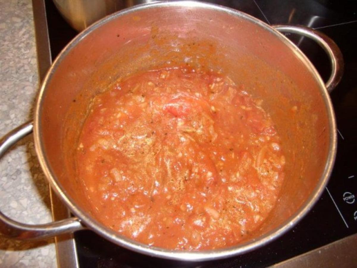 Kabeljau Filet auf ein Spaghettinest mit Tomatensoße à la Heiko - Rezept - Bild Nr. 9