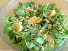 Feldsalat mit Clementinen - Rezept