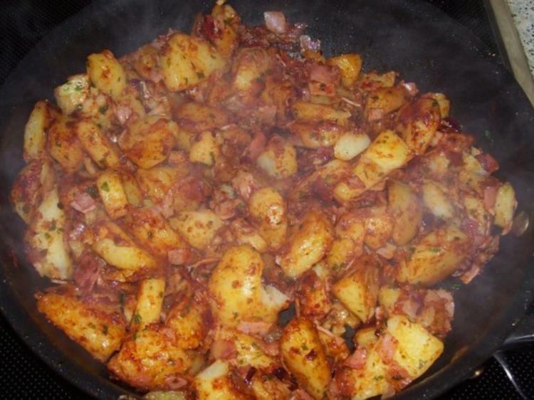 Pikanter Tex Mex Kartoffel Auflauf - einfach - 189 kcal/100g