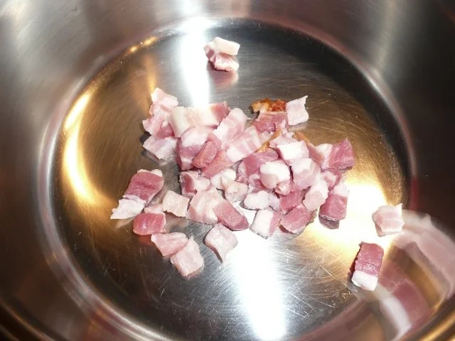 Rezept: Kartoffelsalat warm,dazu Fleischkäse selber gebacken. Bild Nr. 3 Kartoffelsalat warm,dazu Fleischkäse selber gebacken. - Rezept - Bild Nr. 3