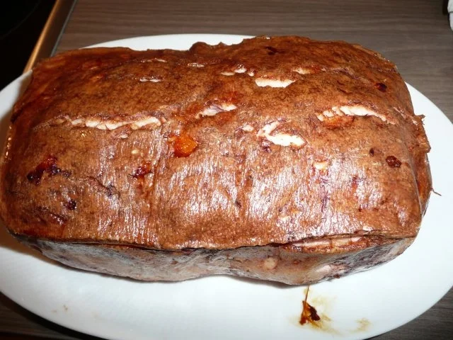 Rezept: Kartoffelsalat warm,dazu Fleischkäse selber gebacken. Bild Nr. 10 Kartoffelsalat warm,dazu Fleischkäse selber gebacken. - Rezept - Bild Nr. 10