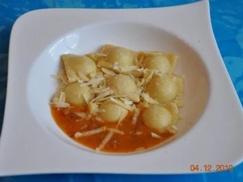 Kochen:Ravioli- Parmigiana - Rezept
