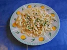 Rezept: Kochen:Tagliatelle in Trüffelrahmsoße Kochen:Tagliatelle in Trüffelrahmsoße - Rezept