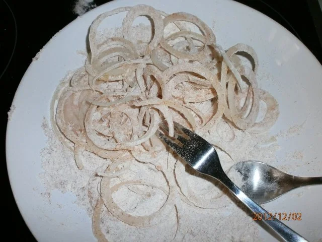 Roastbeef mit Zwiebeln und Chicorèe-Salat - Rezept - Bild Nr. 7