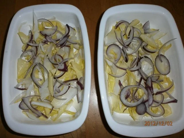 Roastbeef mit Zwiebeln und Chicorèe-Salat - Rezept - Bild Nr. 9