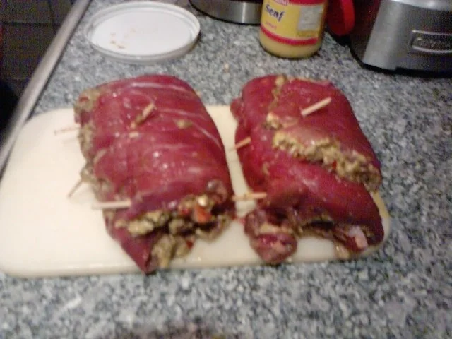 SCHARF GEWICKELT UND SÜSS - SAUER - SCHARF GEBETTET -- Rindsroulade - Rezept - Bild Nr. 7