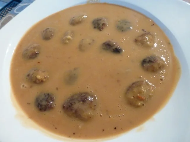 Rezept: Cremige Kartoffel-Käsesuppe mit köstlicher Einlage Bild Nr. 2 Cremige Kartoffel-Käsesuppe mit köstlicher Einlage - Rezept - Bild Nr. 2