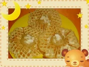 Apfelmuswaffeln - Rezept