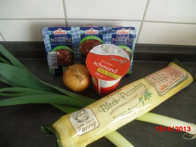 Zwiebel-Lauch-Fladen - Rezept - Bild Nr. 2