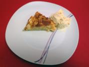 Apfelkuchen mit Vanilleeis - Rezept
