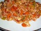 Hähnchen-Reis-Pfanne - Rezept