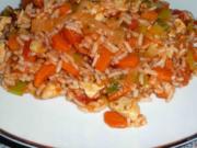 Hähnchen-Reis-Pfanne - Rezept