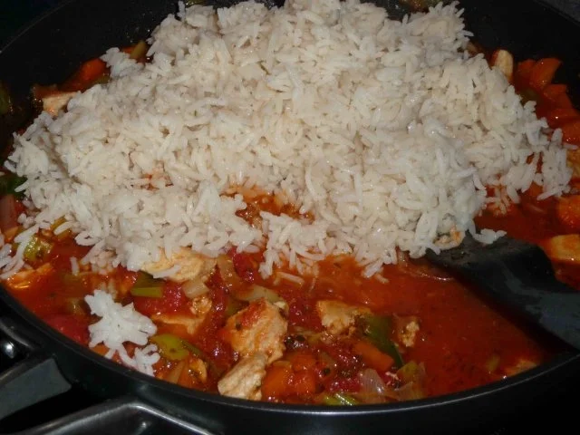 Hähnchen-Reis-Pfanne - Rezept - Bild Nr. 14