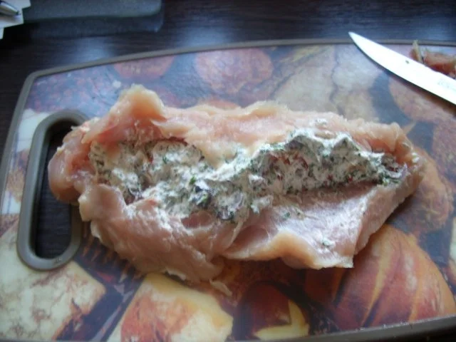 Gefüllter Putenbraten mit Rosenkohlgemüse - Rezept - Bild Nr. 2