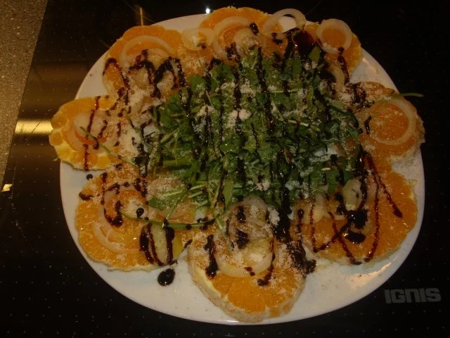 Orangen-Rucola Salat - Rezept