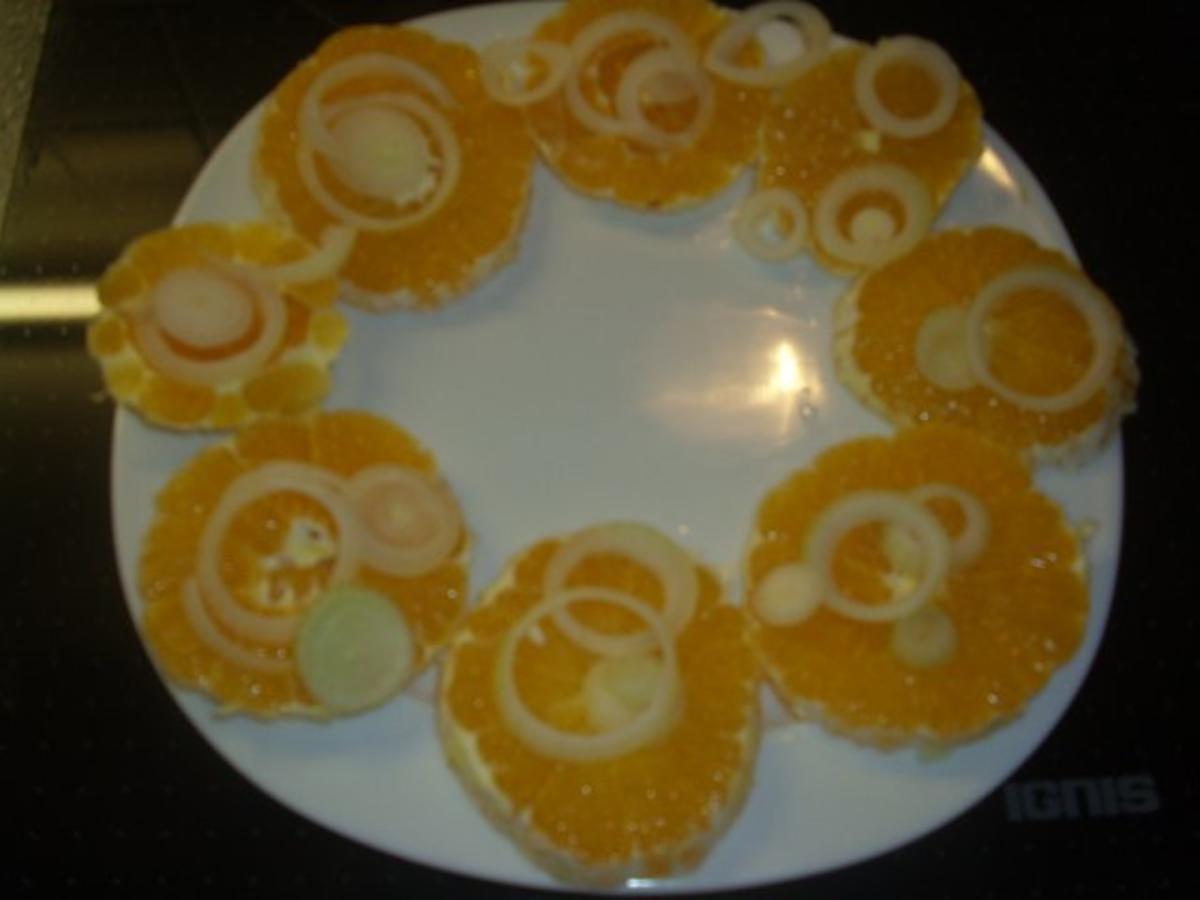 Orangen-Rucola Salat - Rezept - Bild Nr. 3