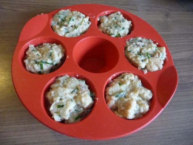 Beilagen : Semmelknödel, Gewickelte Kaninchenrückenteile und Salat - Rezept - Bild Nr. 7