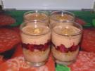 Nougat-Frischkäse-Creme mit Zimtkirschen - Rezept